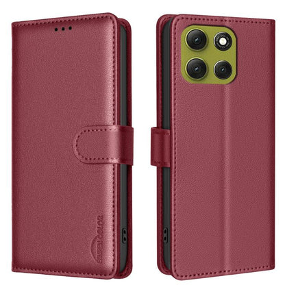 Litchi Texture RFID Anti-theft Leather Phone Case, For Motorola Moto G37 Power 5G, For Motorola Moto G67 5G/G77 5G, For Motorola Edge 70 Fusion 5G, For Motorola Moto G86 5G, For Motorola Moto G56 5G, For Motorola Edge 60 Pro, For Motorola Edge 60 Fusio...