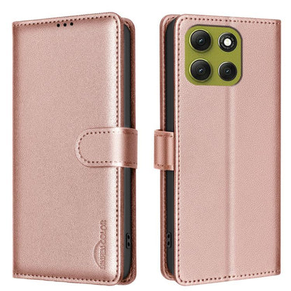 Litchi Texture RFID Anti-theft Leather Phone Case, For Motorola Moto G37 Power 5G, For Motorola Moto G67 5G/G77 5G, For Motorola Edge 70 Fusion 5G, For Motorola Moto G86 5G, For Motorola Moto G56 5G, For Motorola Edge 60 Pro, For Motorola Edge 60 Fusio...