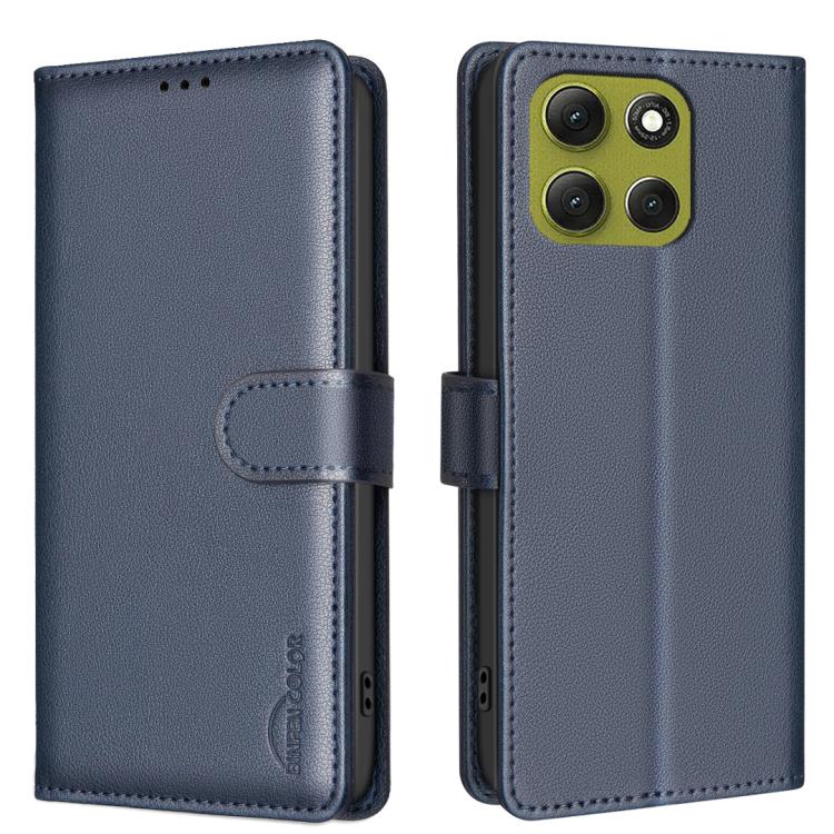 Litchi Texture RFID Anti-theft Leather Phone Case, For Motorola Moto G37 Power 5G, For Motorola Moto G67 5G/G77 5G, For Motorola Edge 70 Fusion 5G, For Motorola Moto G86 5G, For Motorola Moto G56 5G, For Motorola Edge 60 Pro, For Motorola Edge 60 Fusio...