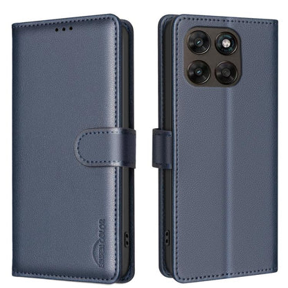 Litchi Texture RFID Anti-theft Leather Phone Case, For Motorola Moto G37 Power 5G, For Motorola Moto G67 5G/G77 5G, For Motorola Edge 70 Fusion 5G, For Motorola Moto G86 5G, For Motorola Moto G56 5G, For Motorola Edge 60 Pro, For Motorola Edge 60 Fusio...