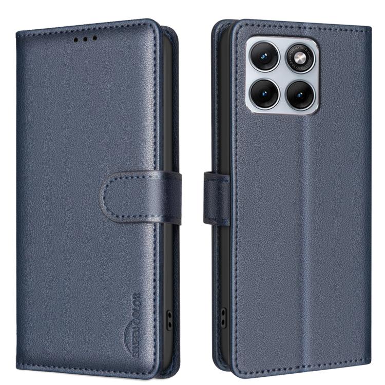 Litchi Texture RFID Anti-theft Leather Phone Case, For Motorola Moto G37 Power 5G, For Motorola Moto G67 5G/G77 5G, For Motorola Edge 70 Fusion 5G, For Motorola Moto G86 5G, For Motorola Moto G56 5G, For Motorola Edge 60 Pro, For Motorola Edge 60 Fusio...