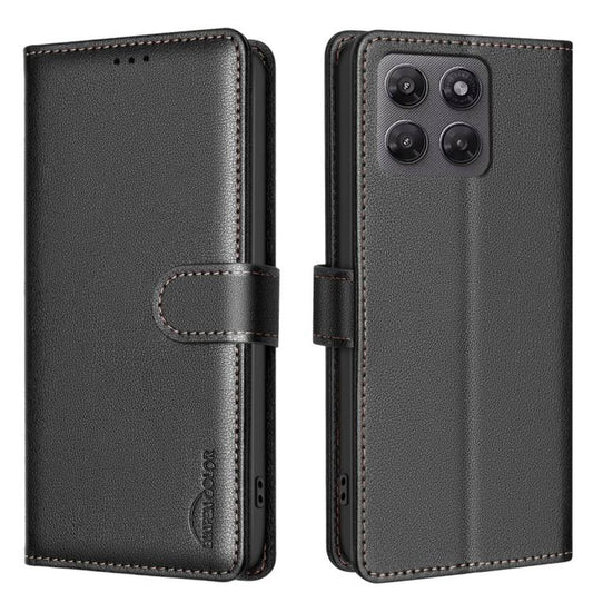 Litchi Texture RFID Anti-theft Leather Phone Case, For Motorola Moto G37 Power 5G, For Motorola Moto G67 5G/G77 5G, For Motorola Edge 70 Fusion 5G, For Motorola Moto G86 5G, For Motorola Moto G56 5G, For Motorola Edge 60 Pro, For Motorola Edge 60 Fusio...