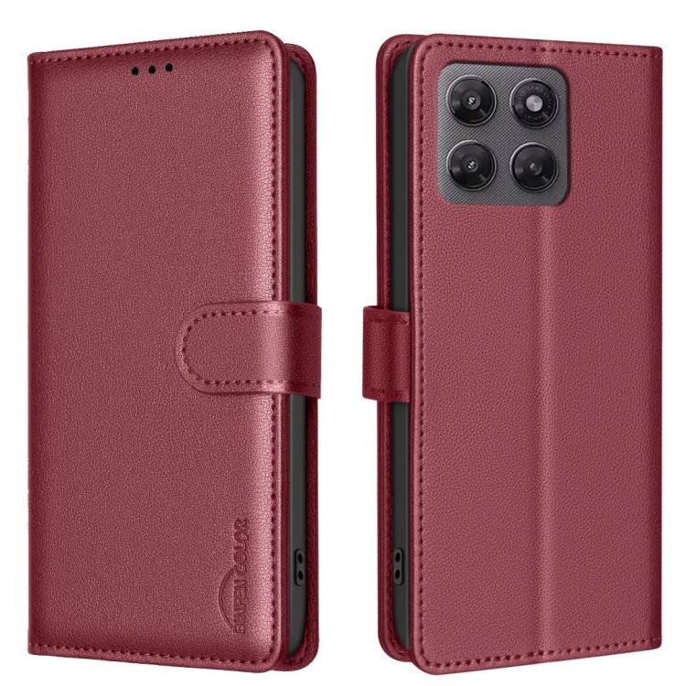 Litchi Texture RFID Anti-theft Leather Phone Case, For Motorola Moto G37 Power 5G, For Motorola Moto G67 5G/G77 5G, For Motorola Edge 70 Fusion 5G, For Motorola Moto G86 5G, For Motorola Moto G56 5G, For Motorola Edge 60 Pro, For Motorola Edge 60 Fusio...
