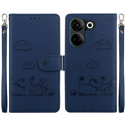 Cute Cats RFID Leather Phone Case, For Tecno Spark 20 Pro, For Tecno Spark Go 2024 / 20 / 20C, For Tecno Pova 5 Pro, For Tecno Pova 5, For Tecno Camon 20 Premier 5G, For Tecno Camon 20 Pro 4G / Camon 20, For Tecno Spark 10 4G / Spark 10C               ...