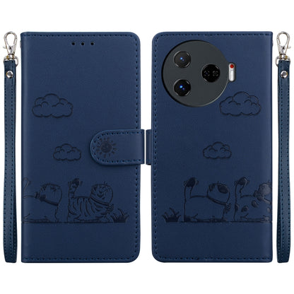 Cute Cats RFID Leather Phone Case, For Tecno Pop 10 / Spark Go 2 4G, For Tecno Camon 40 Pro 4G, For Tecno Camon 40, For Tecno Pop 9 5G / Spark 30C 5G, For Tecno Camon 30S / Camon 30S Pro, For Tecno Spark 30 Pro, For Tecno Spark 30 4G                   ...
