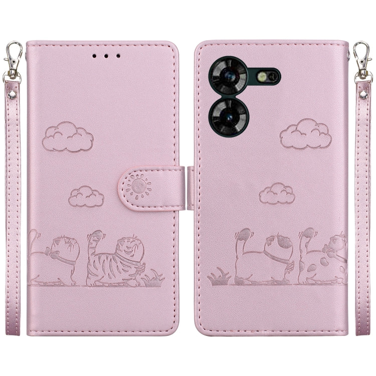 Cute Cats RFID Leather Phone Case, For Tecno Spark 20 Pro, For Tecno Spark Go 2024 / 20 / 20C, For Tecno Pova 5 Pro, For Tecno Pova 5, For Tecno Camon 20 Premier 5G, For Tecno Camon 20 Pro 4G / Camon 20, For Tecno Spark 10 4G / Spark 10C               ...