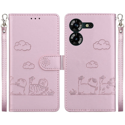 Cute Cats RFID Leather Phone Case, For Tecno Spark 20 Pro, For Tecno Spark Go 2024 / 20 / 20C, For Tecno Pova 5 Pro, For Tecno Pova 5, For Tecno Camon 20 Premier 5G, For Tecno Camon 20 Pro 4G / Camon 20, For Tecno Spark 10 4G / Spark 10C               ...