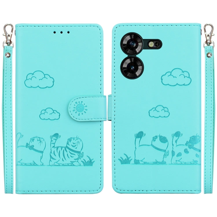 Cute Cats RFID Leather Phone Case, For Tecno Spark 20 Pro, For Tecno Spark Go 2024 / 20 / 20C, For Tecno Pova 5 Pro, For Tecno Pova 5, For Tecno Camon 20 Premier 5G, For Tecno Camon 20 Pro 4G / Camon 20, For Tecno Spark 10 4G / Spark 10C               ...