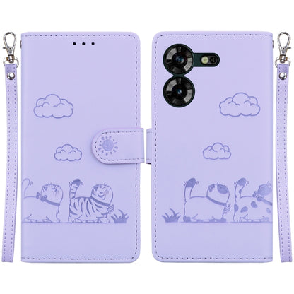 Cute Cats RFID Leather Phone Case, For Tecno Spark 20 Pro, For Tecno Spark Go 2024 / 20 / 20C, For Tecno Pova 5 Pro, For Tecno Pova 5, For Tecno Camon 20 Premier 5G, For Tecno Camon 20 Pro 4G / Camon 20, For Tecno Spark 10 4G / Spark 10C               ...