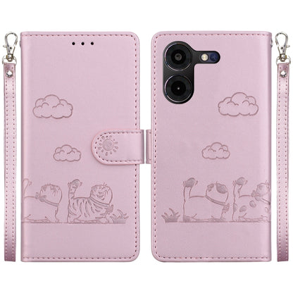 Cute Cats RFID Leather Phone Case, For Tecno Spark 20 Pro, For Tecno Spark Go 2024 / 20 / 20C, For Tecno Pova 5 Pro, For Tecno Pova 5, For Tecno Camon 20 Premier 5G, For Tecno Camon 20 Pro 4G / Camon 20, For Tecno Spark 10 4G / Spark 10C               ...