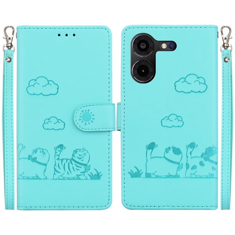 Cute Cats RFID Leather Phone Case, For Tecno Spark 20 Pro, For Tecno Spark Go 2024 / 20 / 20C, For Tecno Pova 5 Pro, For Tecno Pova 5, For Tecno Camon 20 Premier 5G, For Tecno Camon 20 Pro 4G / Camon 20, For Tecno Spark 10 4G / Spark 10C               ...