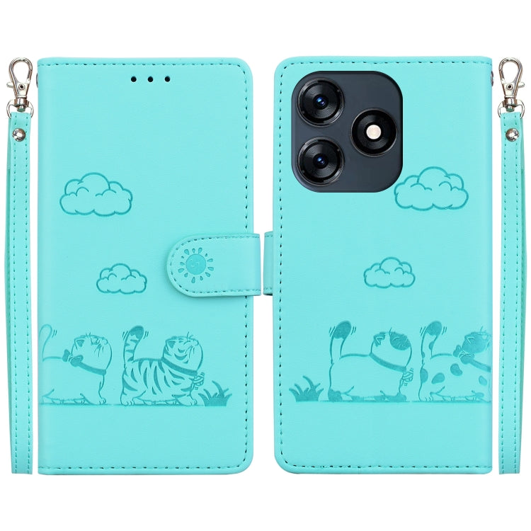 Cute Cats RFID Leather Phone Case, For Tecno Spark 20 Pro, For Tecno Spark Go 2024 / 20 / 20C, For Tecno Pova 5 Pro, For Tecno Pova 5, For Tecno Camon 20 Premier 5G, For Tecno Camon 20 Pro 4G / Camon 20, For Tecno Spark 10 4G / Spark 10C               ...