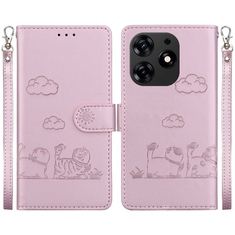 Cute Cats RFID Leather Phone Case, For Tecno Spark 20 Pro, For Tecno Spark Go 2024 / 20 / 20C, For Tecno Pova 5 Pro, For Tecno Pova 5, For Tecno Camon 20 Premier 5G, For Tecno Camon 20 Pro 4G / Camon 20, For Tecno Spark 10 4G / Spark 10C               ...