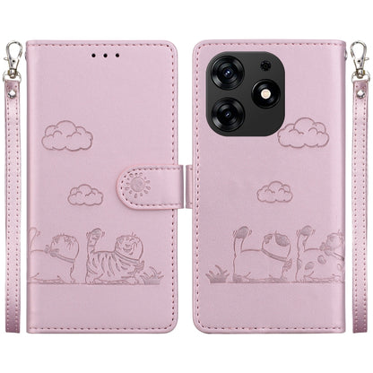 Cute Cats RFID Leather Phone Case, For Tecno Spark 20 Pro, For Tecno Spark Go 2024 / 20 / 20C, For Tecno Pova 5 Pro, For Tecno Pova 5, For Tecno Camon 20 Premier 5G, For Tecno Camon 20 Pro 4G / Camon 20, For Tecno Spark 10 4G / Spark 10C               ...