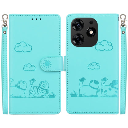 Cute Cats RFID Leather Phone Case, For Tecno Spark 20 Pro, For Tecno Spark Go 2024 / 20 / 20C, For Tecno Pova 5 Pro, For Tecno Pova 5, For Tecno Camon 20 Premier 5G, For Tecno Camon 20 Pro 4G / Camon 20, For Tecno Spark 10 4G / Spark 10C               ...