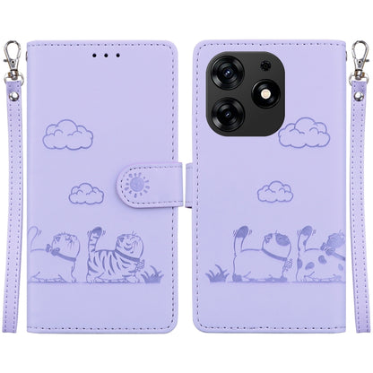 Cute Cats RFID Leather Phone Case, For Tecno Spark 20 Pro, For Tecno Spark Go 2024 / 20 / 20C, For Tecno Pova 5 Pro, For Tecno Pova 5, For Tecno Camon 20 Premier 5G, For Tecno Camon 20 Pro 4G / Camon 20, For Tecno Spark 10 4G / Spark 10C               ...