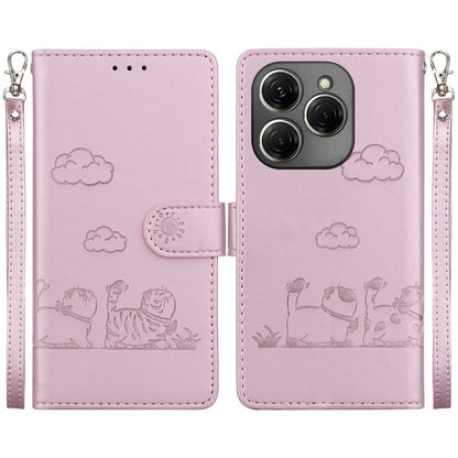 Cute Cats RFID Leather Phone Case, For Tecno Spark 20 Pro, For Tecno Spark Go 2024 / 20 / 20C, For Tecno Pova 5 Pro, For Tecno Pova 5, For Tecno Camon 20 Premier 5G, For Tecno Camon 20 Pro 4G / Camon 20, For Tecno Spark 10 4G / Spark 10C               ...