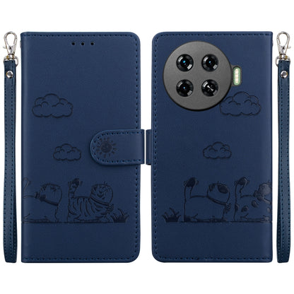 Cute Cats RFID Leather Phone Case, For Tecno Pop 10 / Spark Go 2 4G, For Tecno Camon 40 Pro 4G, For Tecno Camon 40, For Tecno Pop 9 5G / Spark 30C 5G, For Tecno Camon 30S / Camon 30S Pro, For Tecno Spark 30 Pro, For Tecno Spark 30 4G                   ...