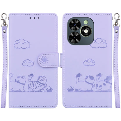 Cute Cats RFID Leather Phone Case, For Tecno Spark 20 Pro, For Tecno Spark Go 2024 / 20 / 20C, For Tecno Pova 5 Pro, For Tecno Pova 5, For Tecno Camon 20 Premier 5G, For Tecno Camon 20 Pro 4G / Camon 20, For Tecno Spark 10 4G / Spark 10C               ...