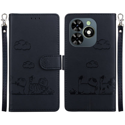 Cute Cats RFID Leather Phone Case, For Tecno Spark 20 Pro, For Tecno Spark Go 2024 / 20 / 20C, For Tecno Pova 5 Pro, For Tecno Pova 5, For Tecno Camon 20 Premier 5G, For Tecno Camon 20 Pro 4G / Camon 20, For Tecno Spark 10 4G / Spark 10C               ...