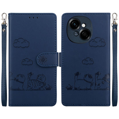 Cute Cats RFID Leather Phone Case, For Tecno Pop 10 / Spark Go 2 4G, For Tecno Camon 40 Pro 4G, For Tecno Camon 40, For Tecno Pop 9 5G / Spark 30C 5G, For Tecno Camon 30S / Camon 30S Pro, For Tecno Spark 30 Pro, For Tecno Spark 30 4G                   ...
