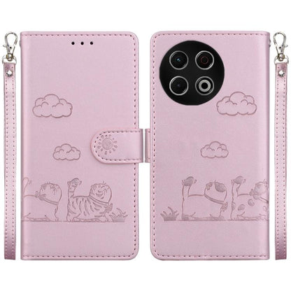 Cute Cats RFID Leather Phone Case, For Tecno Pop 10 / Spark Go 2 4G, For Tecno Camon 40 Pro 4G, For Tecno Camon 40, For Tecno Pop 9 5G / Spark 30C 5G, For Tecno Camon 30S / Camon 30S Pro, For Tecno Spark 30 Pro, For Tecno Spark 30 4G                   ...