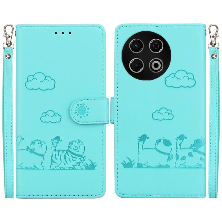 Cute Cats RFID Leather Phone Case, For Tecno Pop 10 / Spark Go 2 4G, For Tecno Camon 40 Pro 4G, For Tecno Camon 40, For Tecno Pop 9 5G / Spark 30C 5G, For Tecno Camon 30S / Camon 30S Pro, For Tecno Spark 30 Pro, For Tecno Spark 30 4G                   ...