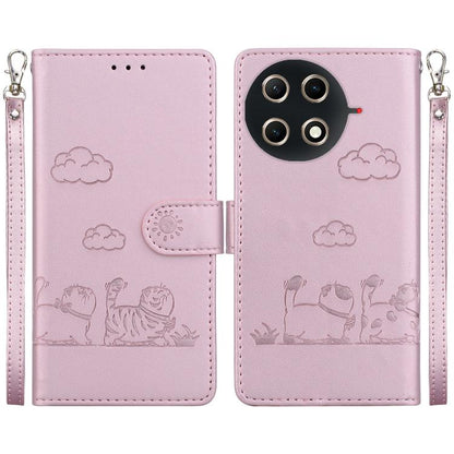 Cute Cats RFID Leather Phone Case, For Tecno Pop 10 / Spark Go 2 4G, For Tecno Camon 40 Pro 4G, For Tecno Camon 40, For Tecno Pop 9 5G / Spark 30C 5G, For Tecno Camon 30S / Camon 30S Pro, For Tecno Spark 30 Pro, For Tecno Spark 30 4G                   ...