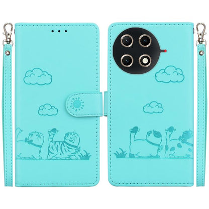 Cute Cats RFID Leather Phone Case, For Tecno Pop 10 / Spark Go 2 4G, For Tecno Camon 40 Pro 4G, For Tecno Camon 40, For Tecno Pop 9 5G / Spark 30C 5G, For Tecno Camon 30S / Camon 30S Pro, For Tecno Spark 30 Pro, For Tecno Spark 30 4G                   ...