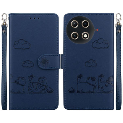 Cute Cats RFID Leather Phone Case, For Tecno Pop 10 / Spark Go 2 4G, For Tecno Camon 40 Pro 4G, For Tecno Camon 40, For Tecno Pop 9 5G / Spark 30C 5G, For Tecno Camon 30S / Camon 30S Pro, For Tecno Spark 30 Pro, For Tecno Spark 30 4G                   ...