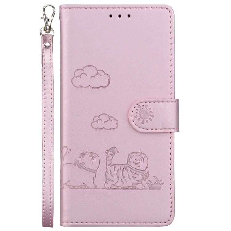 Cute Cats RFID Leather Phone Case, For Tecno Pop 10 / Spark Go 2 4G, For Tecno Camon 40 Pro 4G, For Tecno Camon 40, For Tecno Pop 9 5G / Spark 30C 5G, For Tecno Camon 30S / Camon 30S Pro, For Tecno Spark 30 Pro, For Tecno Spark 30 4G                   ...