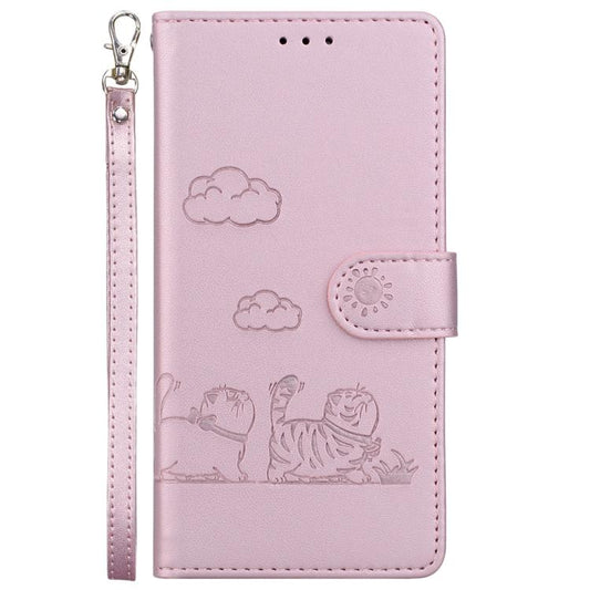 Cute Cats RFID Leather Phone Case, For Tecno Pop 10 / Spark Go 2 4G, For Tecno Camon 40 Pro 4G, For Tecno Camon 40, For Tecno Pop 9 5G / Spark 30C 5G, For Tecno Camon 30S / Camon 30S Pro, For Tecno Spark 30 Pro, For Tecno Spark 30 4G                   ...