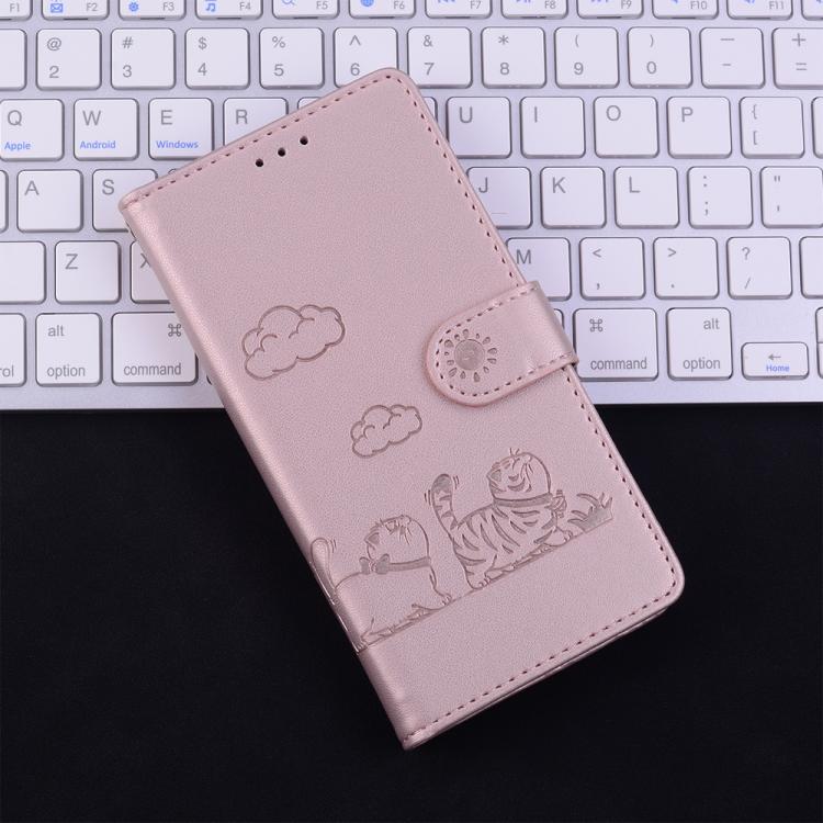 Cute Cats RFID Leather Phone Case, For Tecno Pop 10 / Spark Go 2 4G, For Tecno Camon 40 Pro 4G, For Tecno Camon 40, For Tecno Pop 9 5G / Spark 30C 5G, For Tecno Camon 30S / Camon 30S Pro, For Tecno Spark 30 Pro, For Tecno Spark 30 4G                   ...