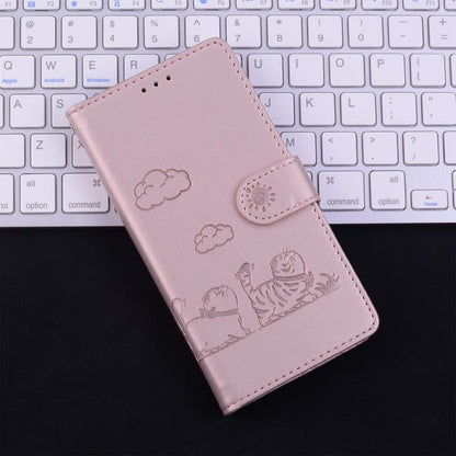 Cute Cats RFID Leather Phone Case, For Tecno Pop 10 / Spark Go 2 4G, For Tecno Camon 40 Pro 4G, For Tecno Camon 40, For Tecno Pop 9 5G / Spark 30C 5G, For Tecno Camon 30S / Camon 30S Pro, For Tecno Spark 30 Pro, For Tecno Spark 30 4G                   ...
