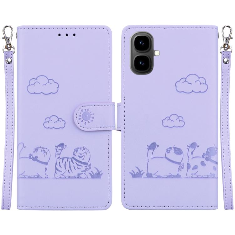 Cute Cats RFID Leather Phone Case, For Tecno Pop 10 / Spark Go 2 4G, For Tecno Camon 40 Pro 4G, For Tecno Camon 40, For Tecno Pop 9 5G / Spark 30C 5G, For Tecno Camon 30S / Camon 30S Pro, For Tecno Spark 30 Pro, For Tecno Spark 30 4G                   ...