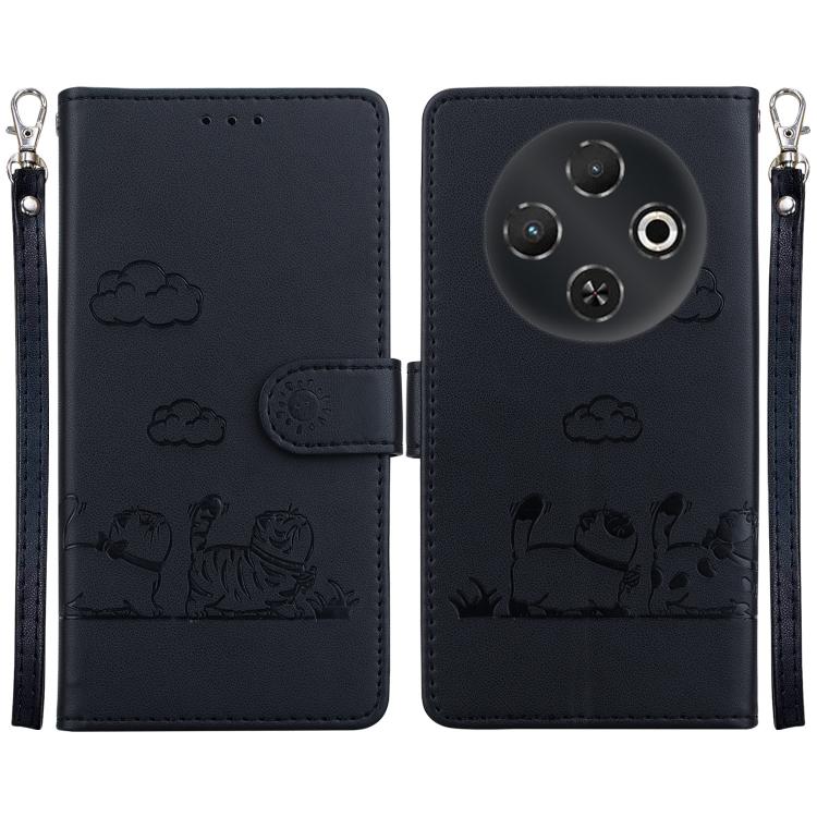 Cute Cats RFID Leather Phone Case, For Tecno Pop 10 / Spark Go 2 4G, For Tecno Camon 40 Pro 4G, For Tecno Camon 40, For Tecno Pop 9 5G / Spark 30C 5G, For Tecno Camon 30S / Camon 30S Pro, For Tecno Spark 30 Pro, For Tecno Spark 30 4G                   ...