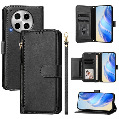 Multi-Card Slots Zipper Wallet Leather Phone Case, For Tecno Pova 6 4G, For Tecno Pova 6 5G / Pova 6 Pro 5G, For Tecno Camon 30 Pro 5G, For Tecno Camon 30 4G / 5G, For Tecno Spark 20 Pro+ 4G, For Tecno Spark Go 2024, For Tecno Pova 5 Pro               ...