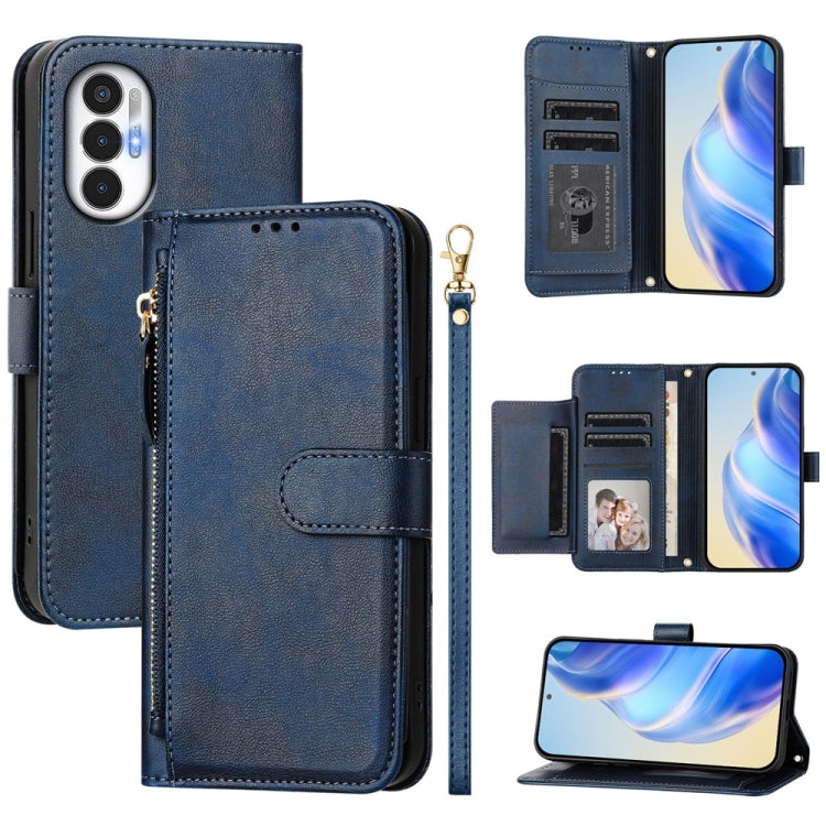 Multi-Card Slots Zipper Wallet Leather Phone Case, For Tecno Pova 4 Pro, For Tecno Pova 4, For Tecno Pova Neo 2, For Tecno Spark Go 2022 / Spark 8C / Spark 9, For Tecno Spark 9T / Spark 9 Pro, For Tecno Pova 3, For Tecno Pop 5, For Tecno Spark 7P      ...
