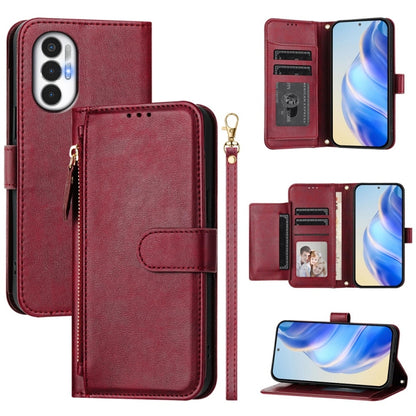 Multi-Card Slots Zipper Wallet Leather Phone Case, For Tecno Pova 4 Pro, For Tecno Pova 4, For Tecno Pova Neo 2, For Tecno Spark Go 2022 / Spark 8C / Spark 9, For Tecno Spark 9T / Spark 9 Pro, For Tecno Pova 3, For Tecno Pop 5, For Tecno Spark 7P      ...