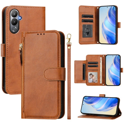 Multi-Card Slots Zipper Wallet Leather Phone Case, For Tecno Pova 4 Pro, For Tecno Pova 4, For Tecno Pova Neo 2, For Tecno Spark Go 2022 / Spark 8C / Spark 9, For Tecno Spark 9T / Spark 9 Pro, For Tecno Pova 3, For Tecno Pop 5, For Tecno Spark 7P      ...