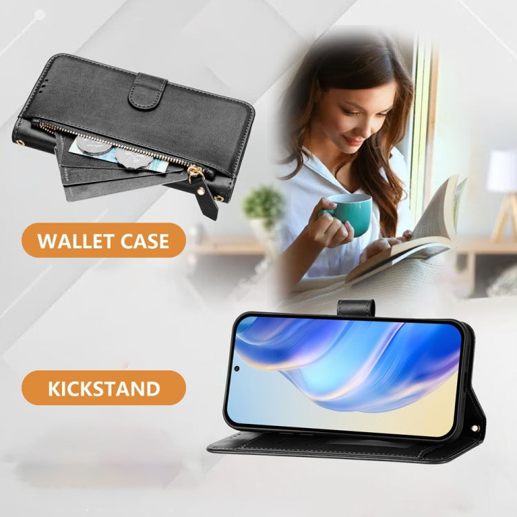 Multi-Card Slots Zipper Wallet Leather Phone Case, For Tecno Pova 4 Pro, For Tecno Pova 4, For Tecno Pova Neo 2, For Tecno Spark Go 2022 / Spark 8C / Spark 9, For Tecno Spark 9T / Spark 9 Pro, For Tecno Pova 3, For Tecno Pop 5, For Tecno Spark 7P      ...
