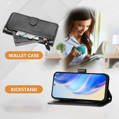 Multi-Card Slots Zipper Wallet Leather Phone Case, For Tecno Pova 4 Pro, For Tecno Pova 4, For Tecno Pova Neo 2, For Tecno Spark Go 2022 / Spark 8C / Spark 9, For Tecno Spark 9T / Spark 9 Pro, For Tecno Pova 3, For Tecno Pop 5, For Tecno Spark 7P      ...