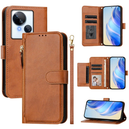 Multi-Card Slots Zipper Wallet Leather Phone Case, For Tecno Pova 6 4G, For Tecno Pova 6 5G / Pova 6 Pro 5G, For Tecno Camon 30 Pro 5G, For Tecno Camon 30 4G / 5G, For Tecno Spark 20 Pro+ 4G, For Tecno Spark Go 2024, For Tecno Pova 5 Pro               ...