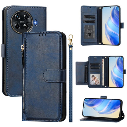 Multi-Card Slots Zipper Wallet Leather Phone Case, For Tecno Pova 6 4G, For Tecno Pova 6 5G / Pova 6 Pro 5G, For Tecno Camon 30 Pro 5G, For Tecno Camon 30 4G / 5G, For Tecno Spark 20 Pro+ 4G, For Tecno Spark Go 2024, For Tecno Pova 5 Pro               ...