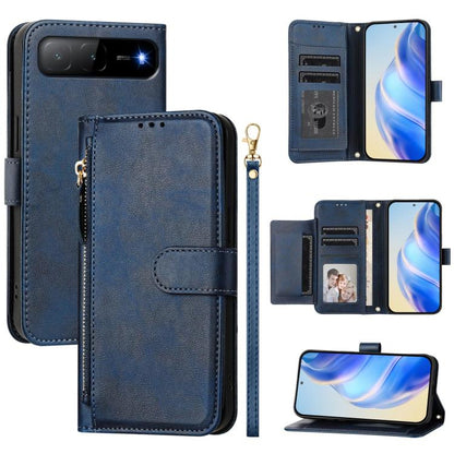 Multi-Card Slots Zipper Wallet Leather Phone Case, For Tecno Camon 50 Pro 4G, For Tecno Camon 50 4G, For Tecno Spark Slim, For Tecno Camon 40 Pro 4G, For Tecno Camon 40 Premier, For Tecno Camon 40 4G, For Tecno Spark 30 5G / Pova 6 Neo 5G              ...