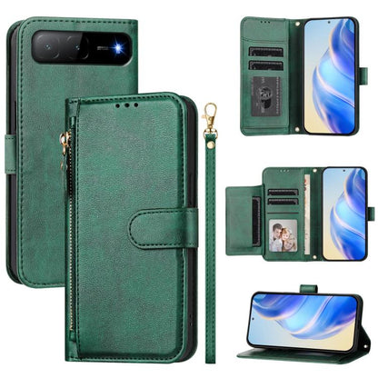 Multi-Card Slots Zipper Wallet Leather Phone Case, For Tecno Camon 50 Pro 4G, For Tecno Camon 50 4G, For Tecno Spark Slim, For Tecno Camon 40 Pro 4G, For Tecno Camon 40 Premier, For Tecno Camon 40 4G, For Tecno Spark 30 5G / Pova 6 Neo 5G              ...