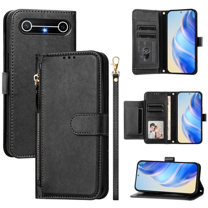 Multi-Card Slots Zipper Wallet Leather Phone Case, For Tecno Camon 50 Pro 4G, For Tecno Camon 50 4G, For Tecno Spark Slim, For Tecno Camon 40 Pro 4G, For Tecno Camon 40 Premier, For Tecno Camon 40 4G, For Tecno Spark 30 5G / Pova 6 Neo 5G              ...