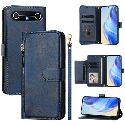 Multi-Card Slots Zipper Wallet Leather Phone Case, For Tecno Camon 50 Pro 4G, For Tecno Camon 50 4G, For Tecno Spark Slim, For Tecno Camon 40 Pro 4G, For Tecno Camon 40 Premier, For Tecno Camon 40 4G, For Tecno Spark 30 5G / Pova 6 Neo 5G              ...