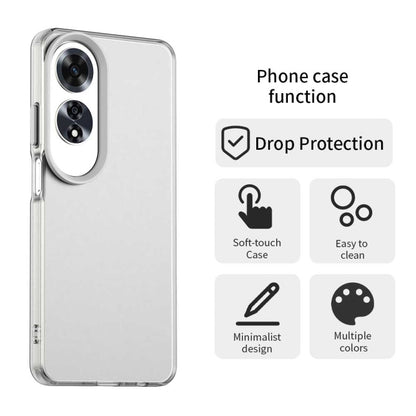 Candy PC Hybrid TPU Shockproof Phone Case, For OPPO A60 Global, For OPPO A60 LATAM, For OPPO K12 5G, For OPPO A3 Pro Global