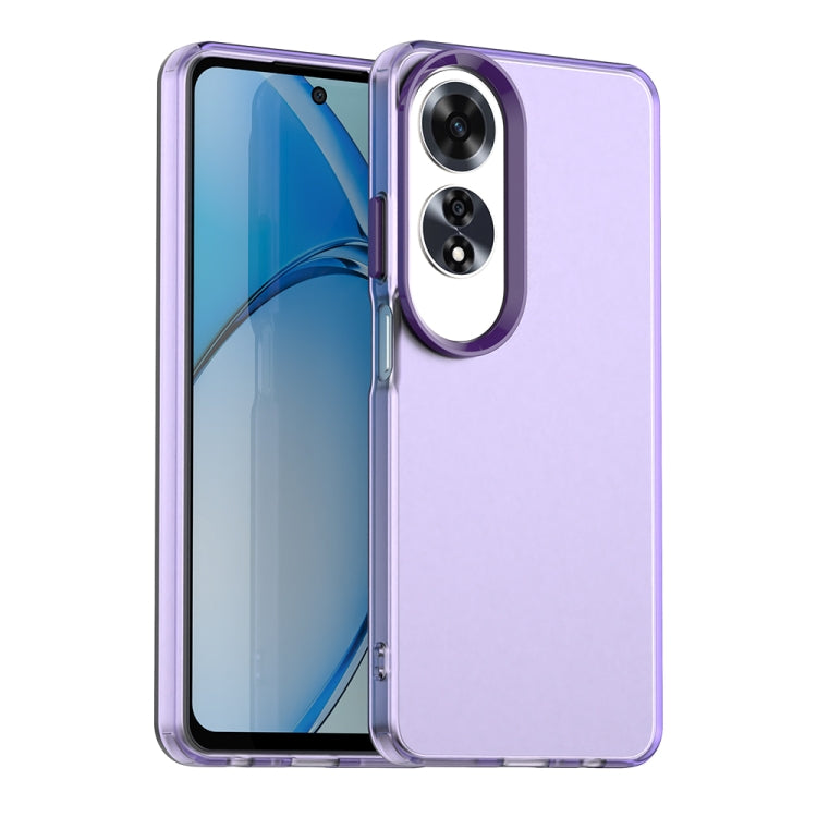 Candy PC Hybrid TPU Shockproof Phone Case, For OPPO A60 Global, For OPPO A60 LATAM, For OPPO K12 5G, For OPPO A3 Pro Global